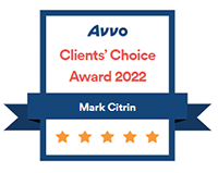 Avvo | Clients' Choice Award 2022 | Mark Citrin